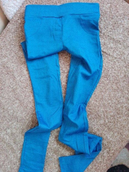 Джеггінси синього кольору