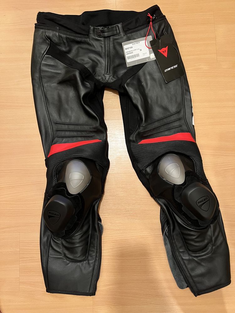 Calças Ducati Sport C3 - Leather trousers (novas)