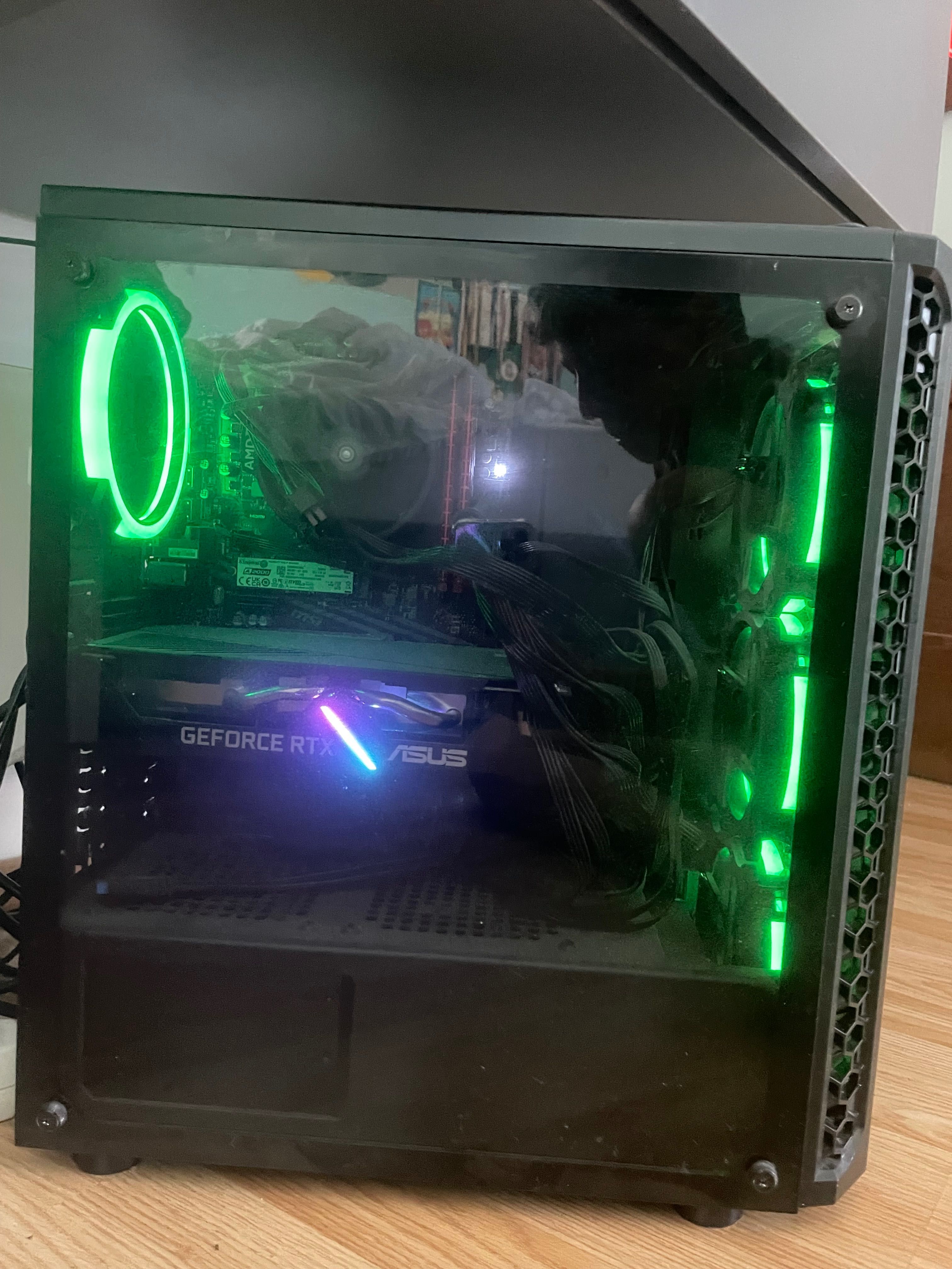 Komputer do gier Ryzen 5 5600X RTX 2060 16gb ram