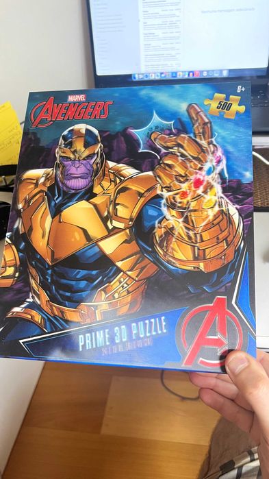 Sensacional puzzle 3D 500 peças