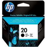 [STOCK FINAL] HP 20 - Tinteiros ( C6614D ) preto