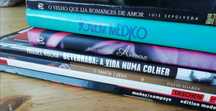 Livros variados de BD, pintura e literatura