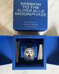Swatch x Omega Bioceramic Moonswatch Mission  the Super Blue Moonphase