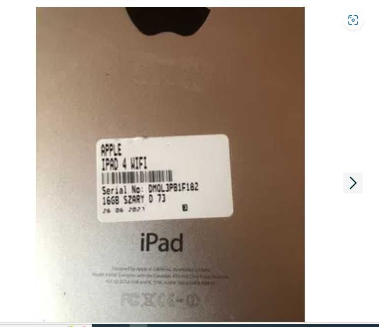 Apple iPad 4 gen super stan