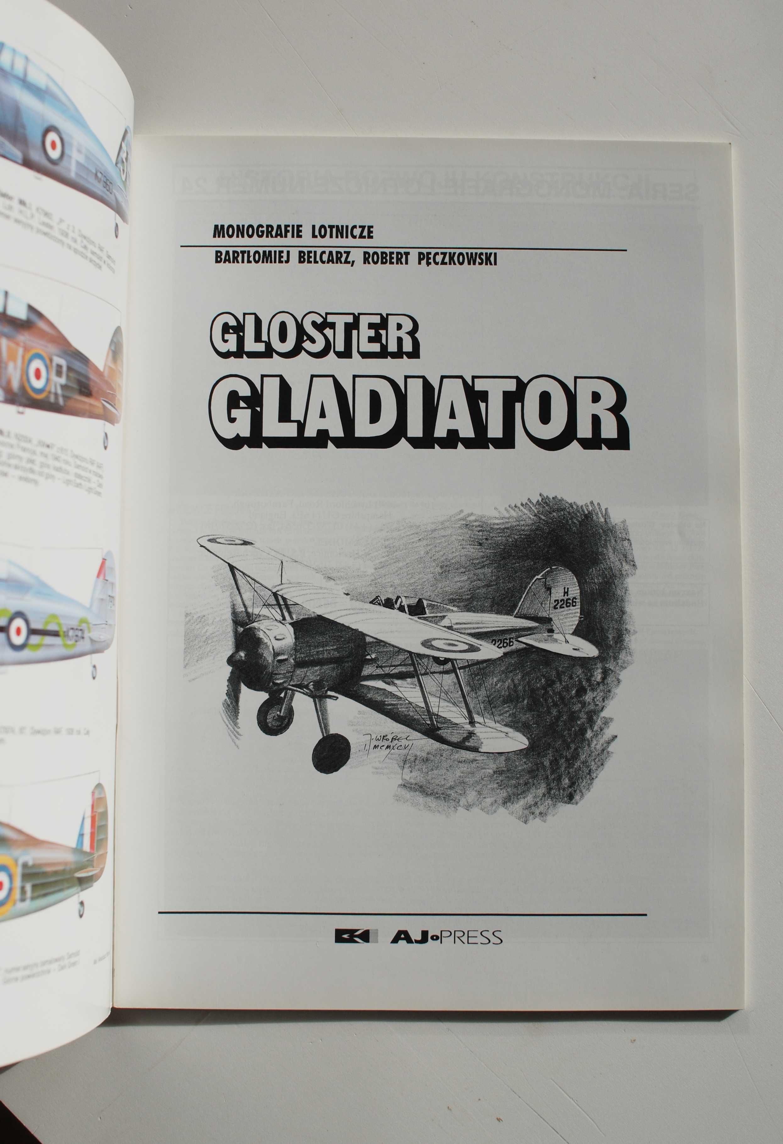 Gloster Gladiator. Monografie lotnicze nr 24