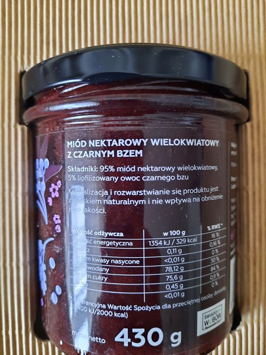 Miód i herbatka zestaw prezentowy