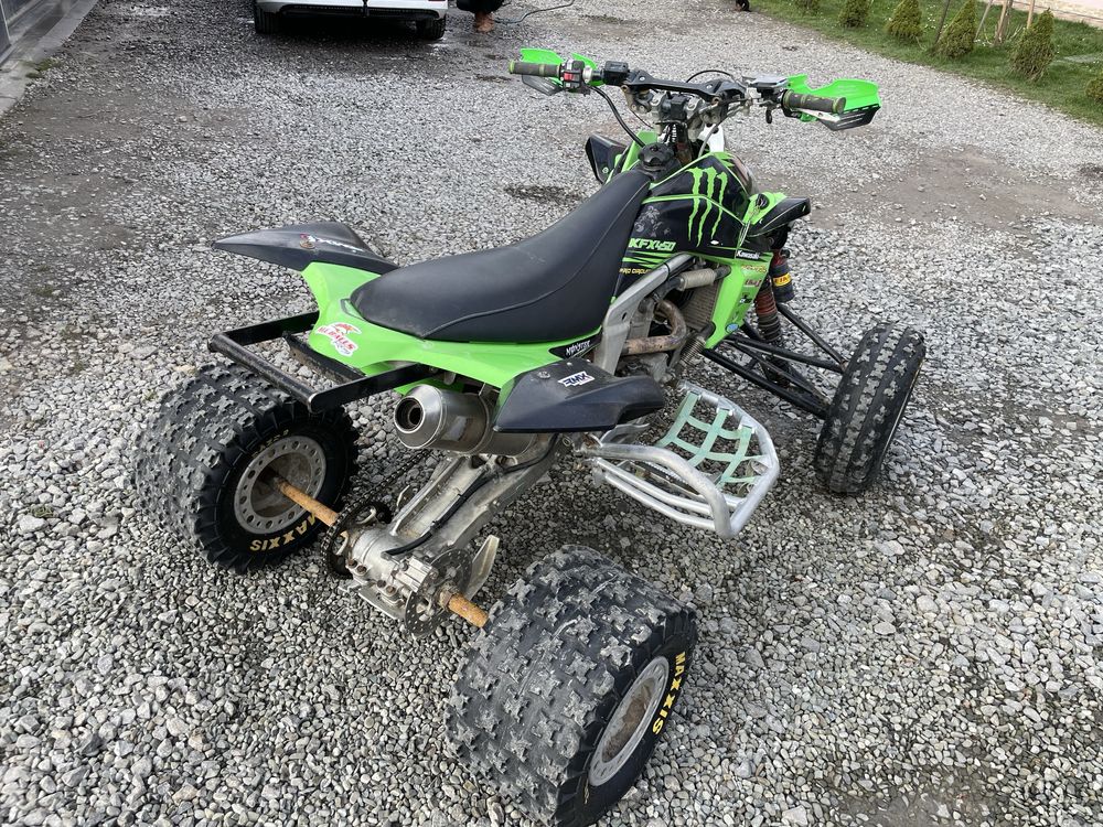 Sprzedam kawasaki kfx 450 zawieszenie elki poszerzony wydłużony
