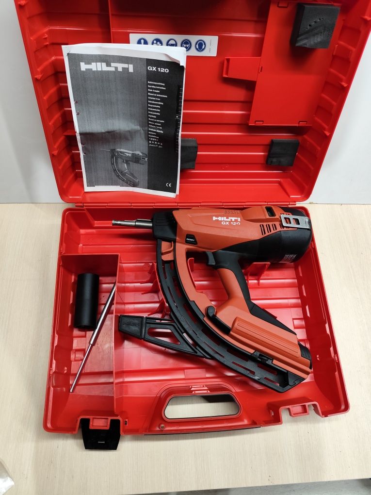 Hilti GX 120 містолет прямого монтажу по бетону Хілті оригінал