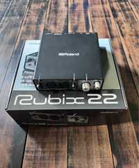 Interface áudio roland rubix 22