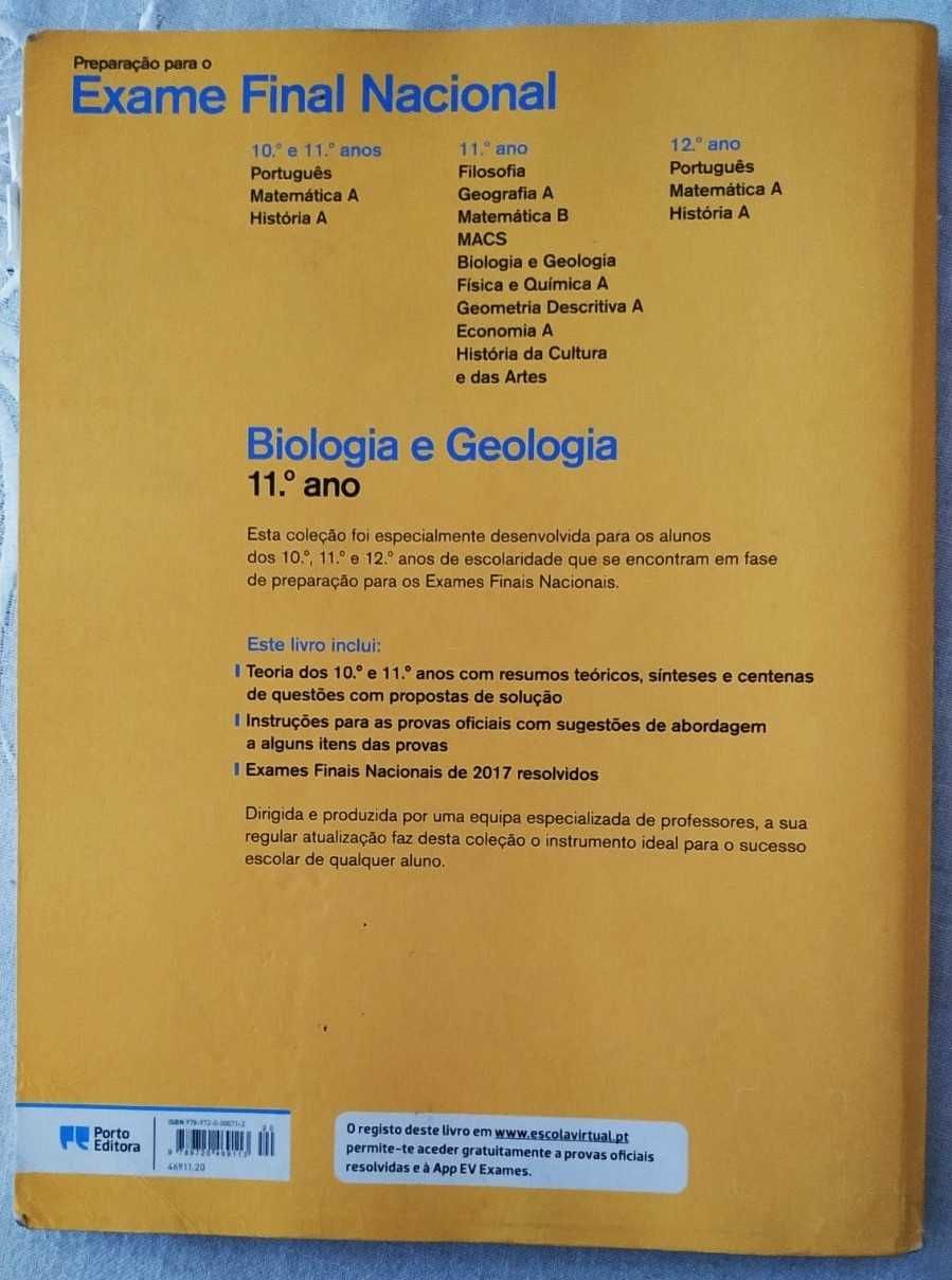 | Livro Preparação para Exame Nacional | Biologia e Geologia |11º Ano|