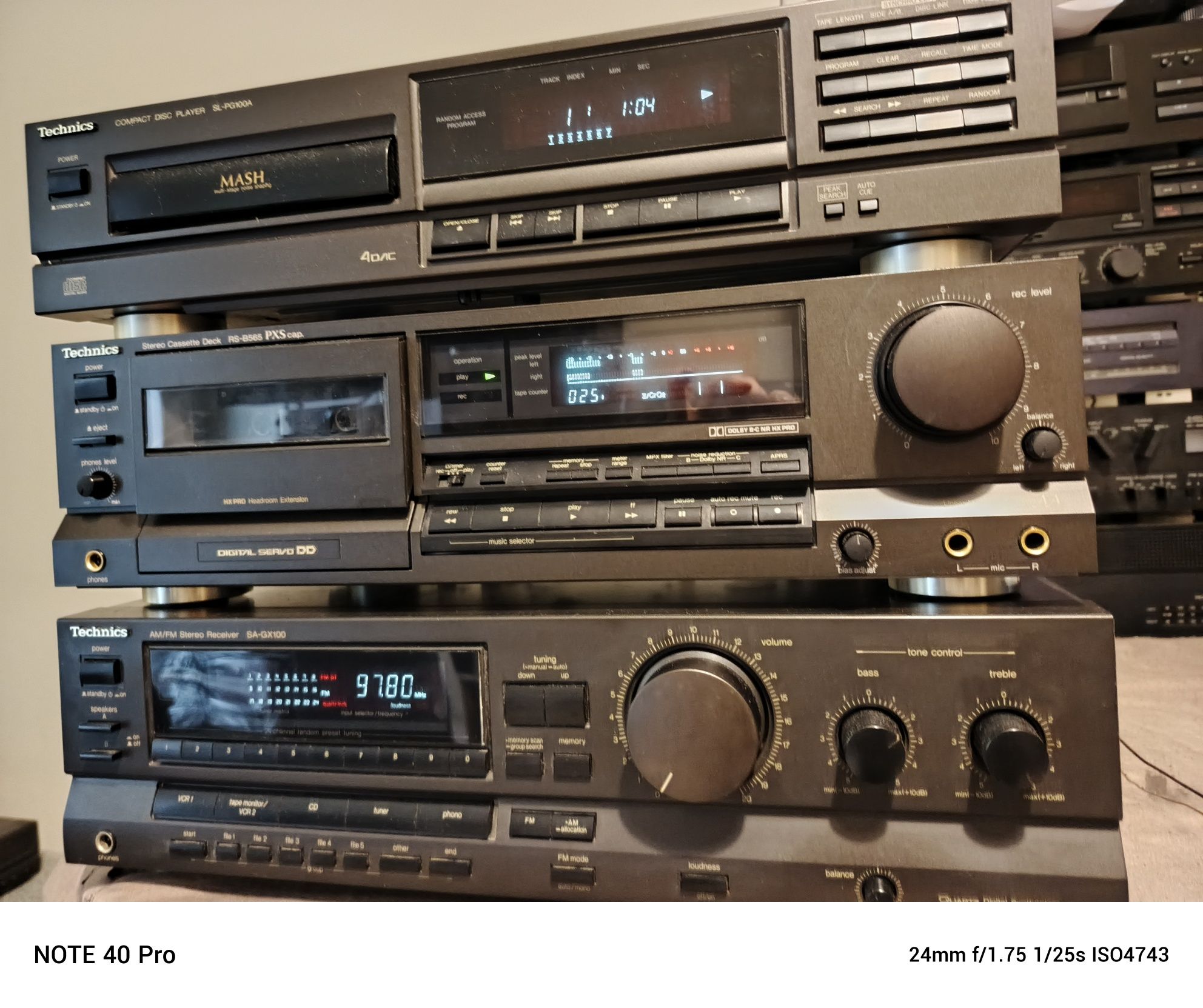 Technics amplituner
