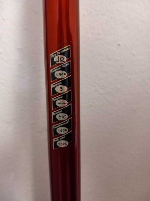 Cana de Pesca Fibra de Carbono