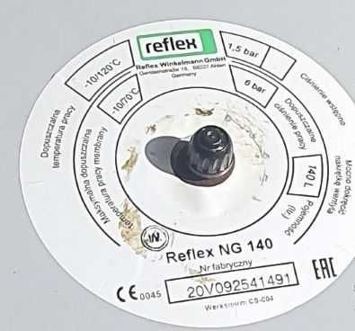 REFLEX N140 naczynie wzbiorcze / przeponowe C.O 140L - UŻYWANE
