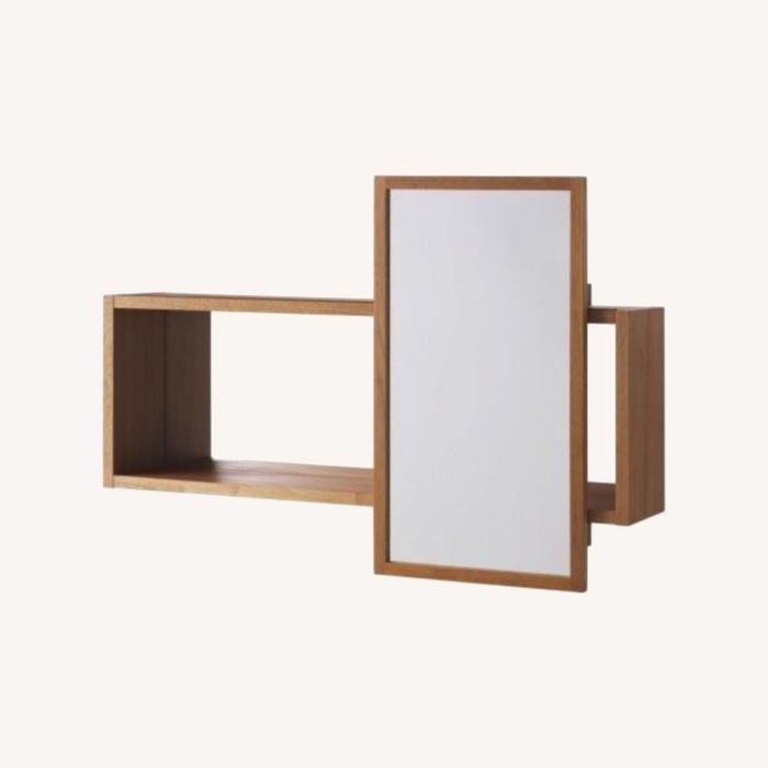 IKEA półka łazienkowa z lustrem