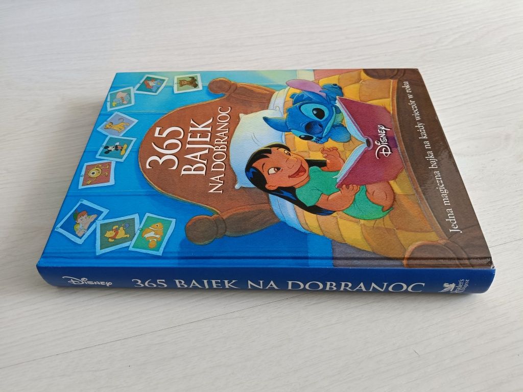 Książka 365 bajek na dobranoc reader's digest
M.in myszka Miki, król l