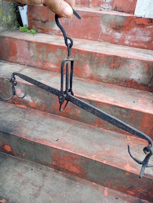 Balança em ferro vintage