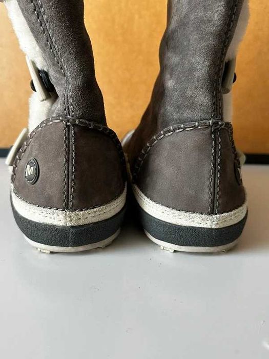 Zimowe botki Merrell 40 szare