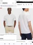Hugo Boss (2XL) поло мужскон