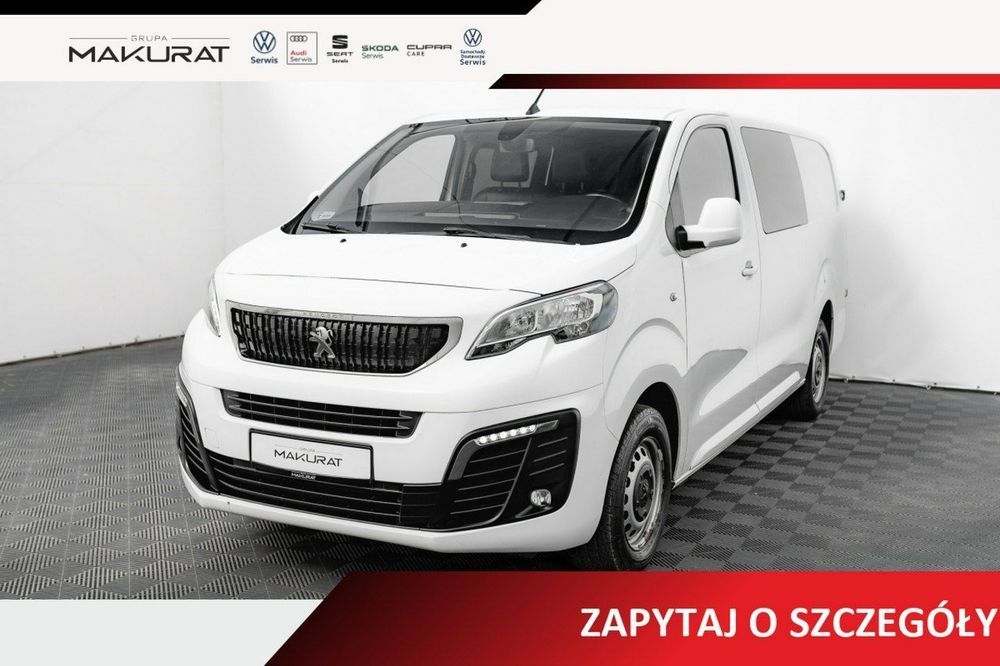 Peugeot Expert GD629YH#2.0 BlueHDi Long Premium brygadówka 6os. Salon PL VAT23%