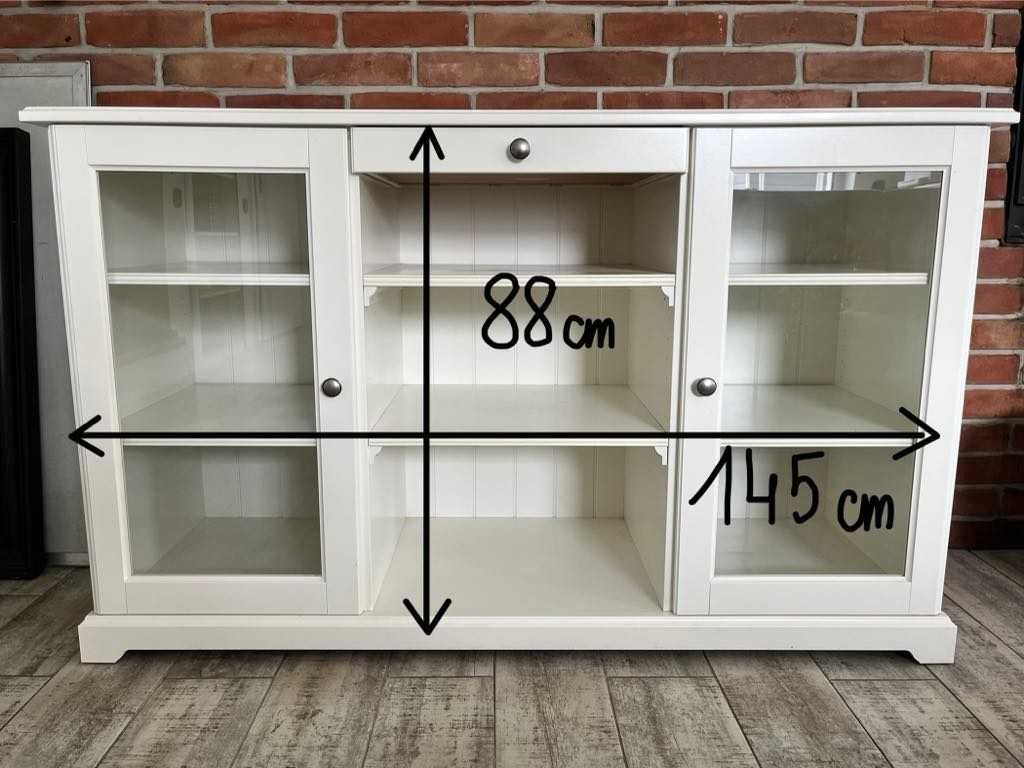 Meble IKEA LIATORP szafka i kredens