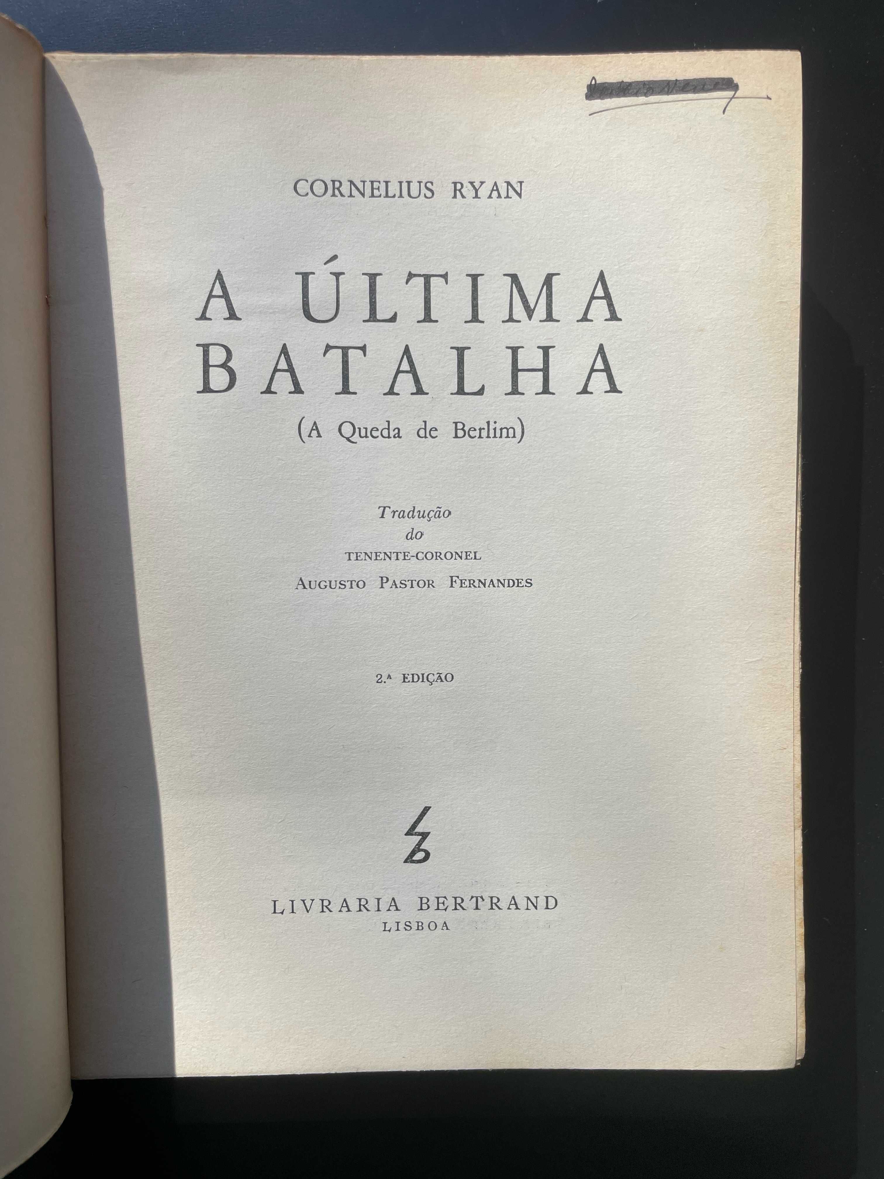 A Queda de Berlim - A última Batalha, Cornelius Ryan