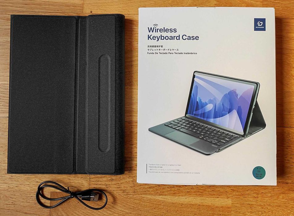 Klawiatura z etui do Samsunga Tab S9 lub S9FE