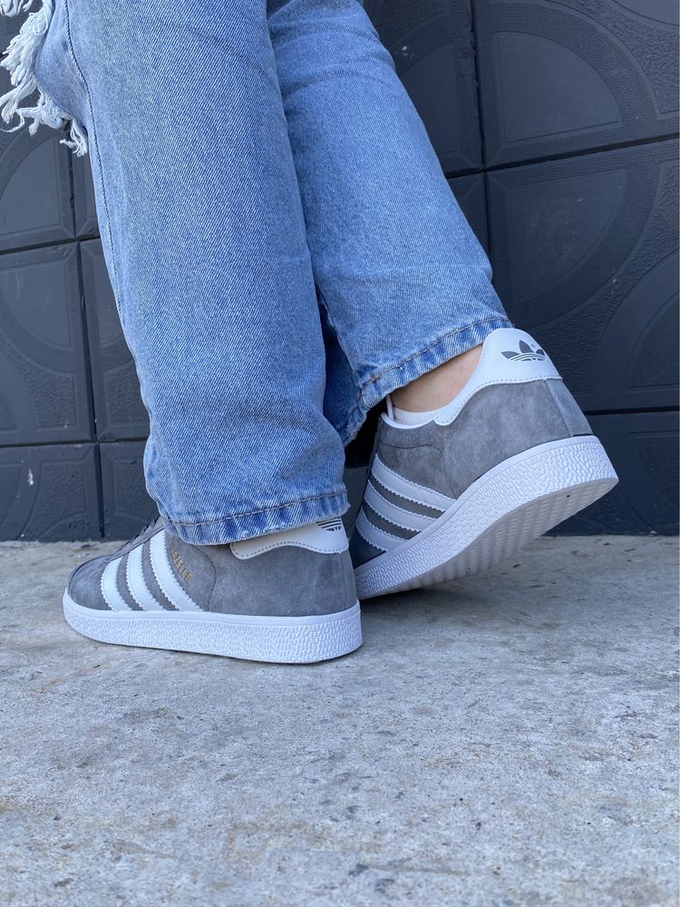 Кросівки жіночі Adidas Gazelle Grey 36-41 Без передоплати