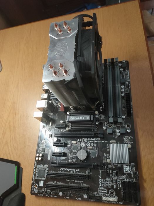 Motherboard + Cpu Am3+ + 16Gb Ram