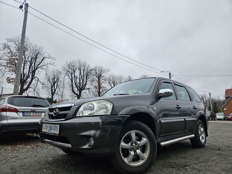 Mazda Tribute//2.3 Benzyna-Gaz//4x4//2005//Hak//Zamiana