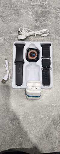 Smartwatch zegarek big 2.0 słuchawki dwa paski
