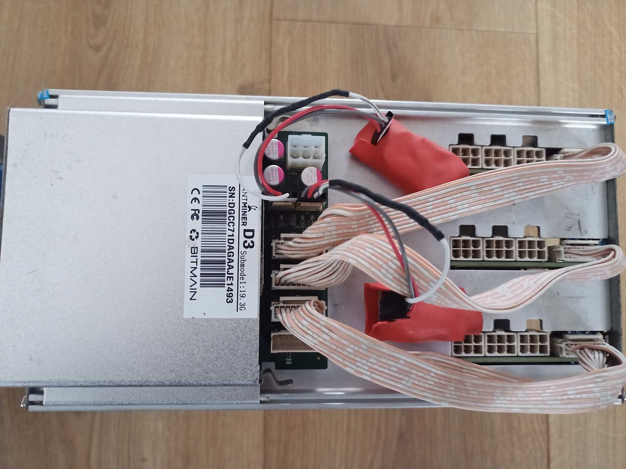 Antminer D3 + ciche chłodzenie