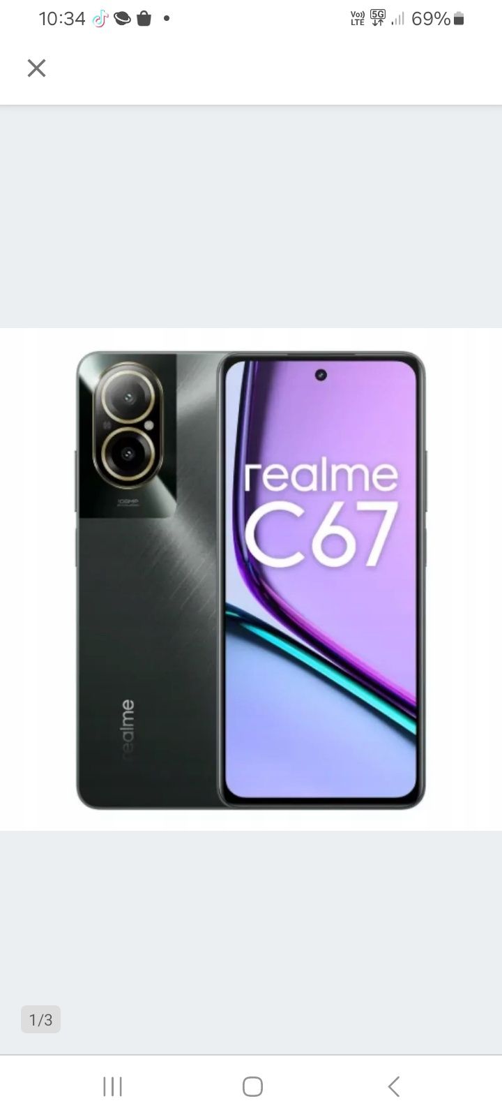 Telefon Realme C 67 Nowy