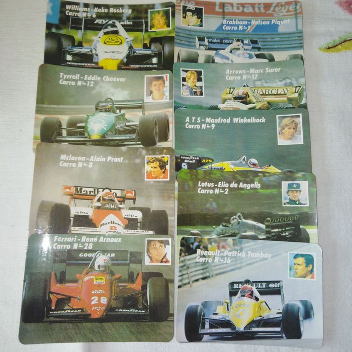 Calendário F1/ 1987