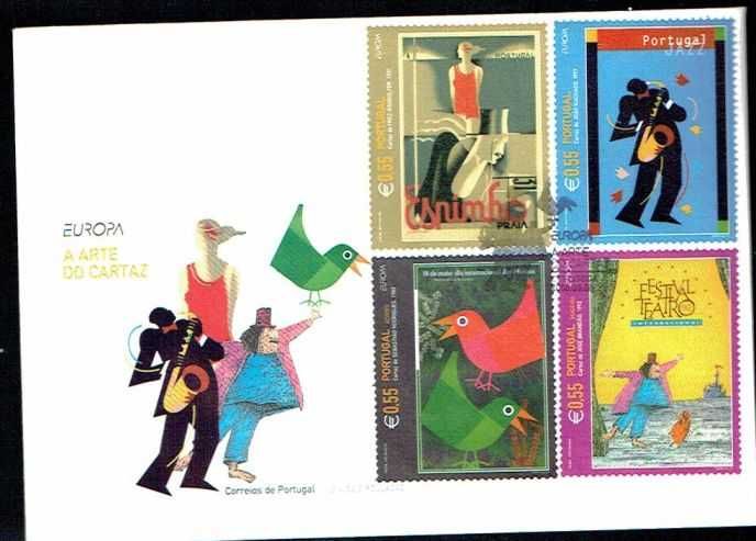 Filatelia PORTUGAL FDC´s anos 1961 a 2013