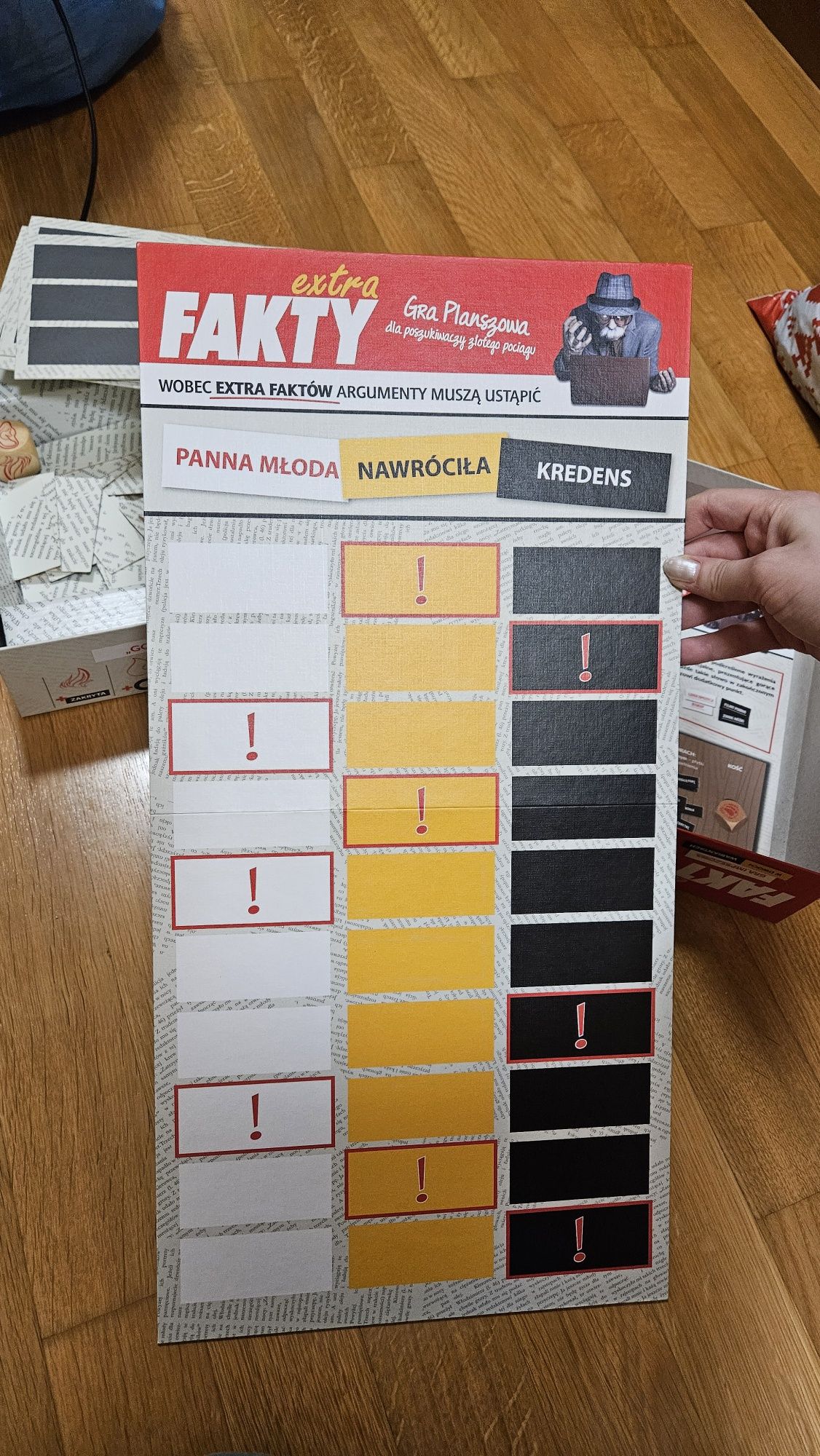Gra planszowa Extra Fakty