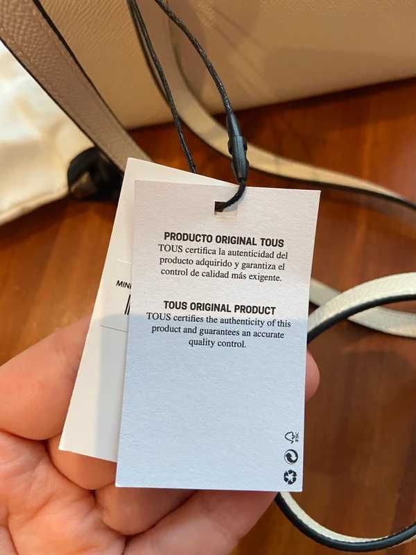 Bolsa Tous nova com etiquetas