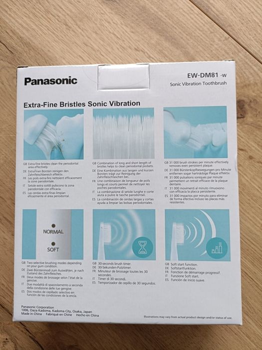 Szczoteczka soniczna Panasonic EW-DM81 w