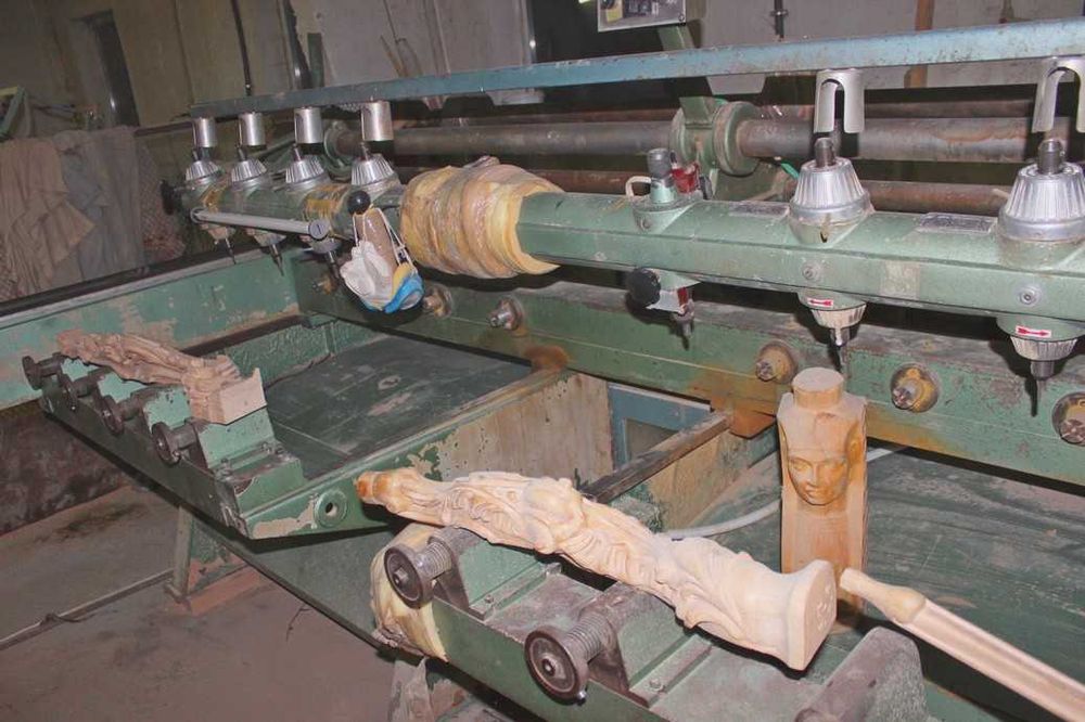 Копіровальний верстат.Пантограф-,б/у, 8-ми шпіндельний(8 х2 фрез)