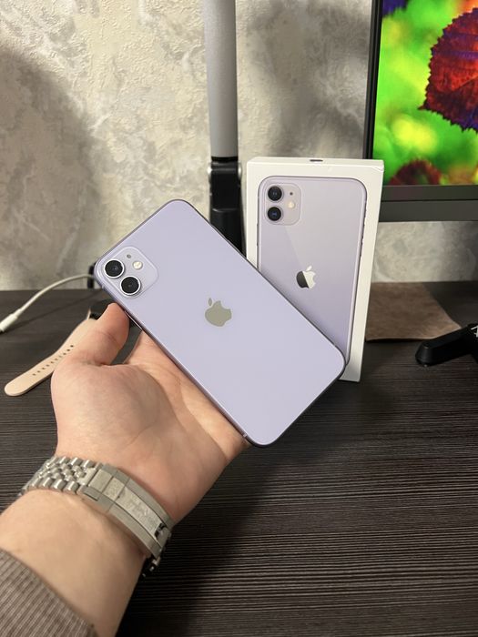 iPhone 11 128Gb • Идеал • Полный комплект • Айфон