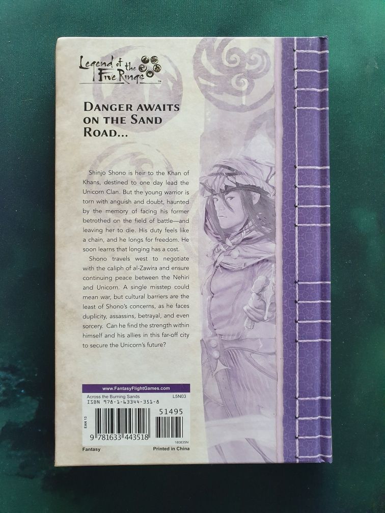 Across the Burning Sands - Legend of the Five Rings