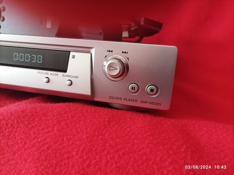 Leitor de DVD/CD - Sony DVP-NS305 - Vintage