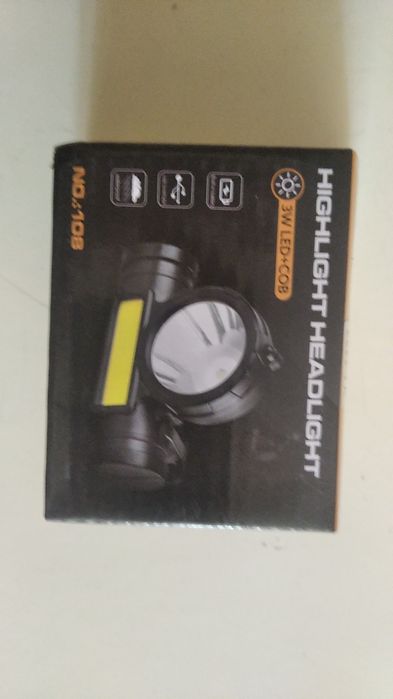 Налобний ліхтарик акумуляторний налобный фонарик аккумуляторный 18650