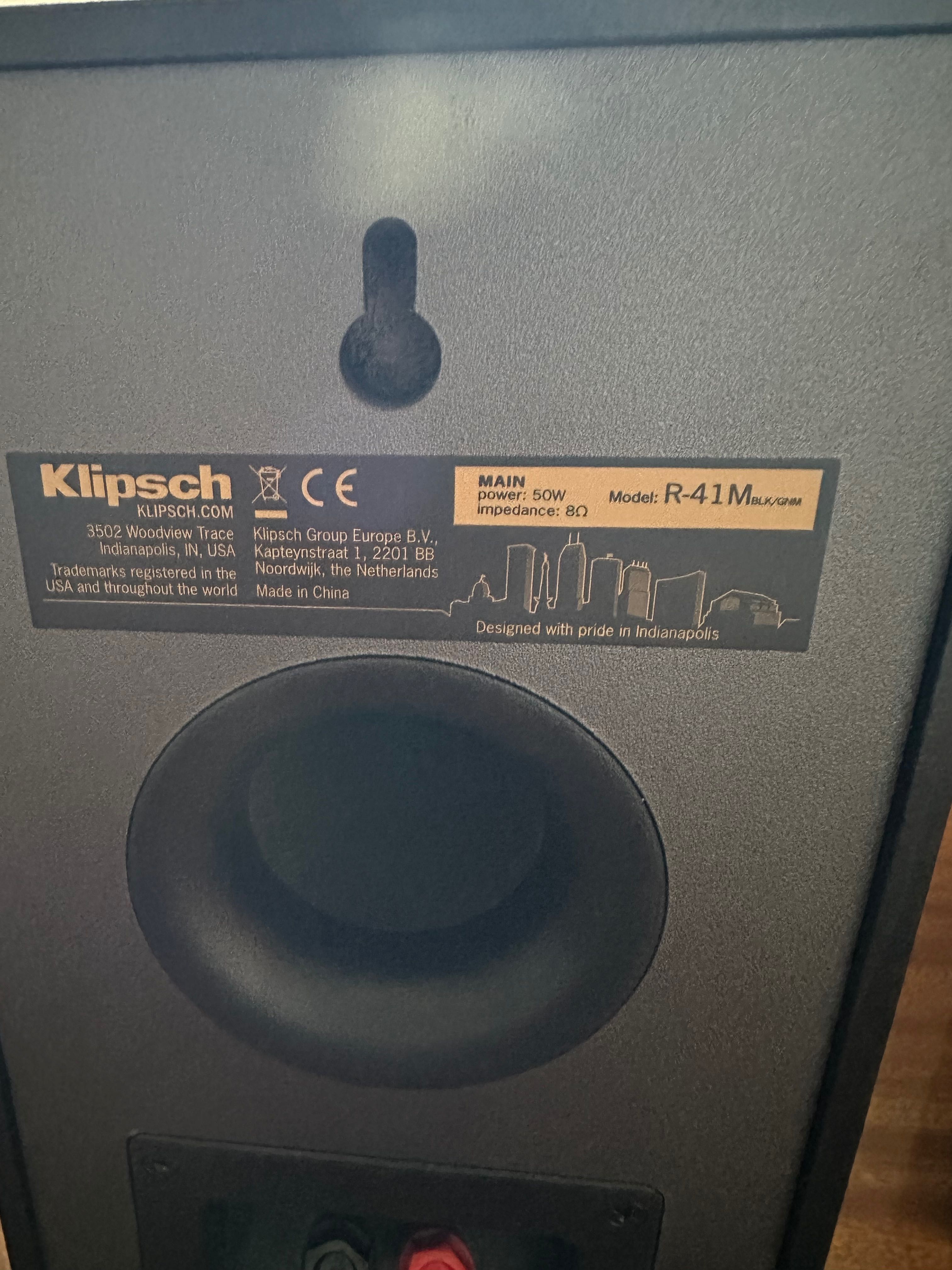 Głośniki Klipsch R41M Para, stan idealny