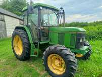John Deere 6400 Renault temis 4x4