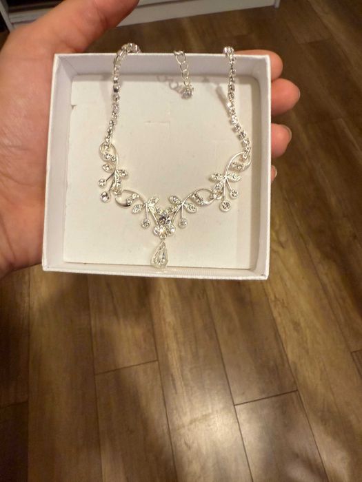 Suknia ślubna bez trenu, koronkowa, Boho