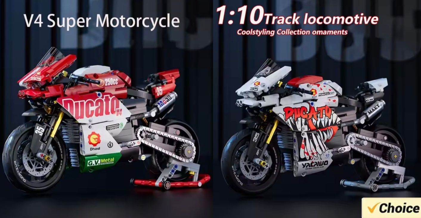 LEGO мотоцикл Ducato

запакований
LEGO конструктор новий м