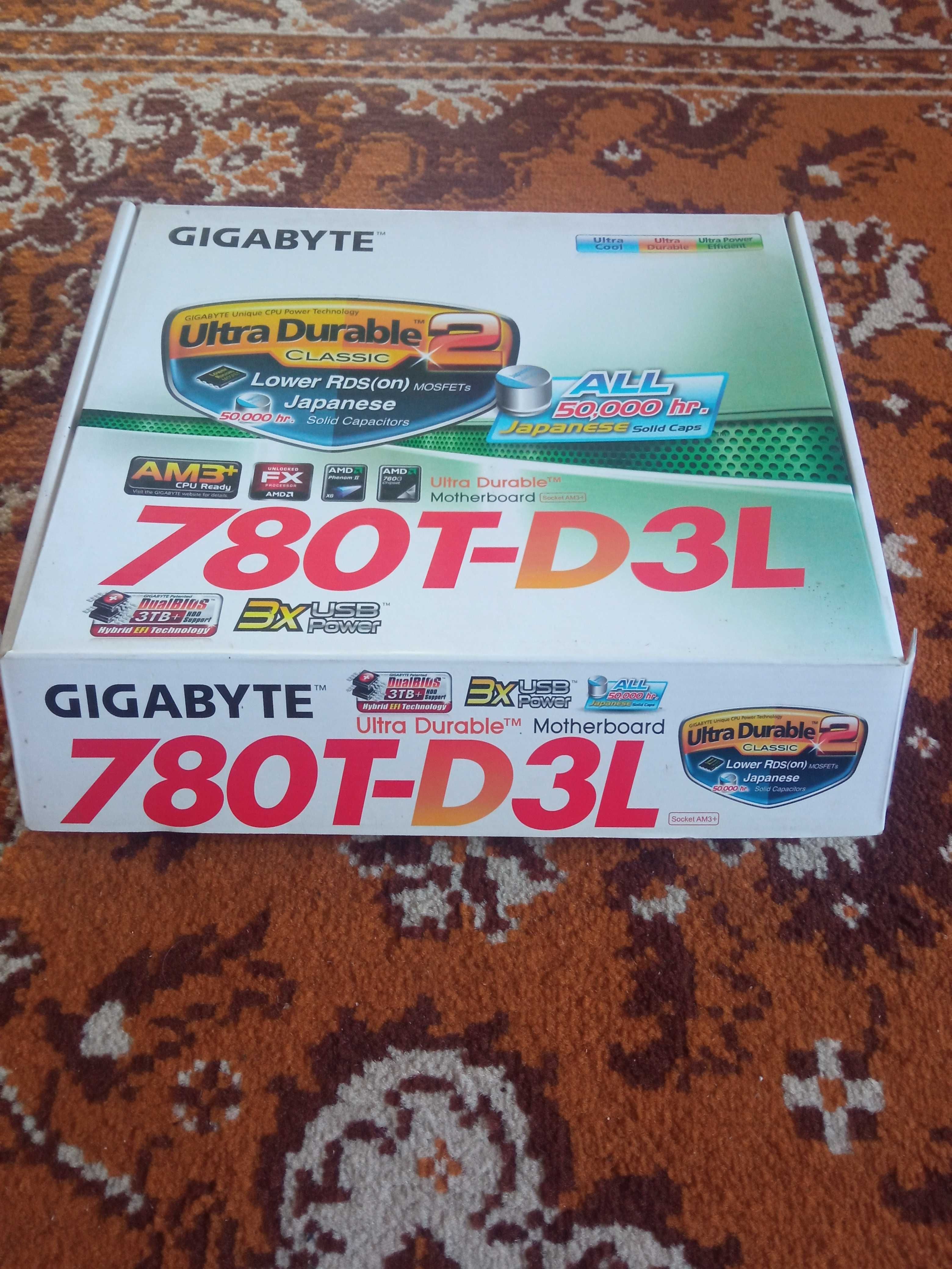 Материнська плата Gigabyte GA-780T-D3L не праює