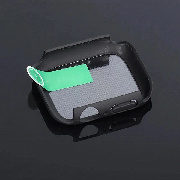 Futerał ze szkłem Braders Flexible do Apple Watch 7/41mm grafitowy