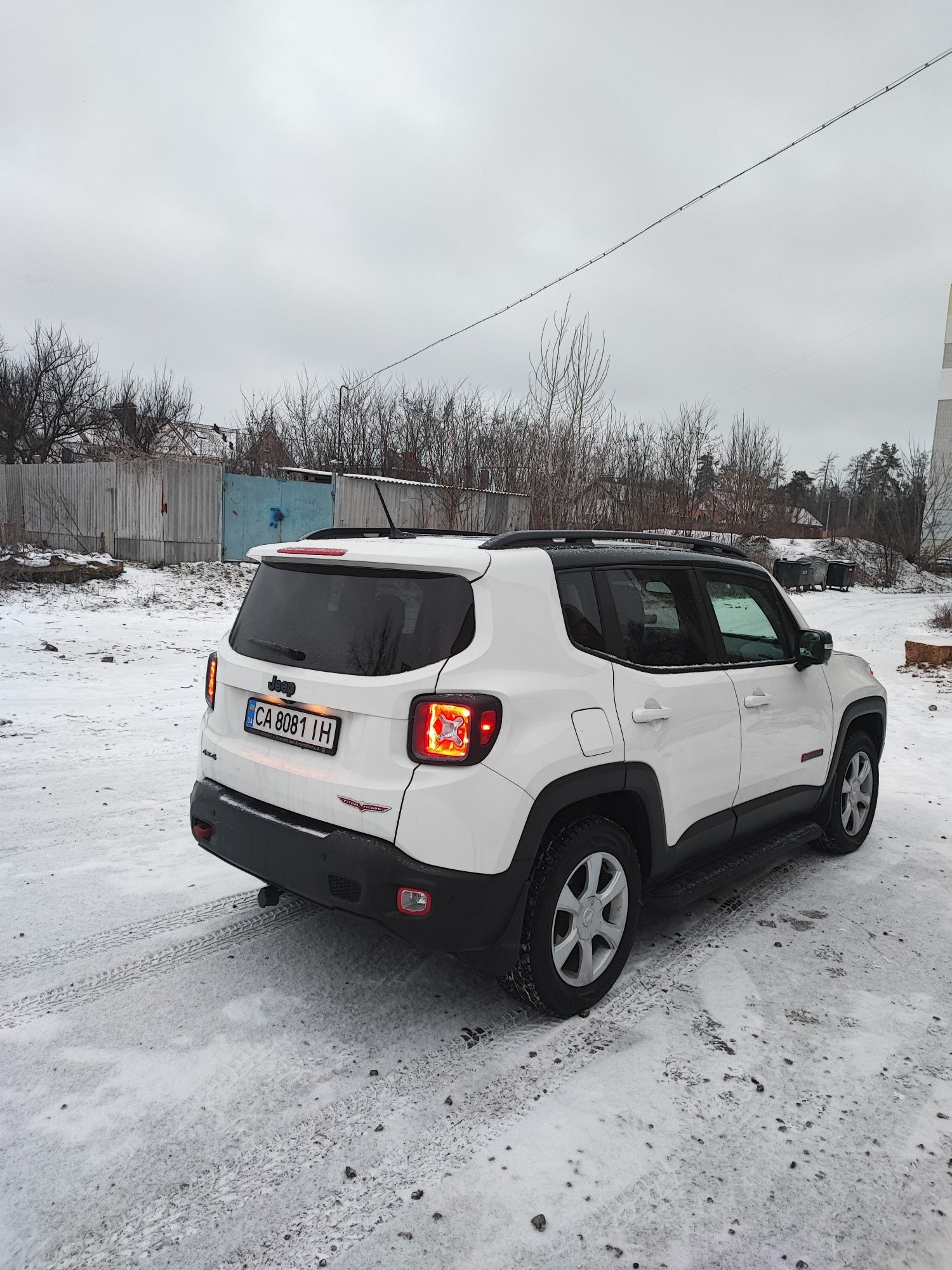 Jeep Renegade Trailhawk с ГБО