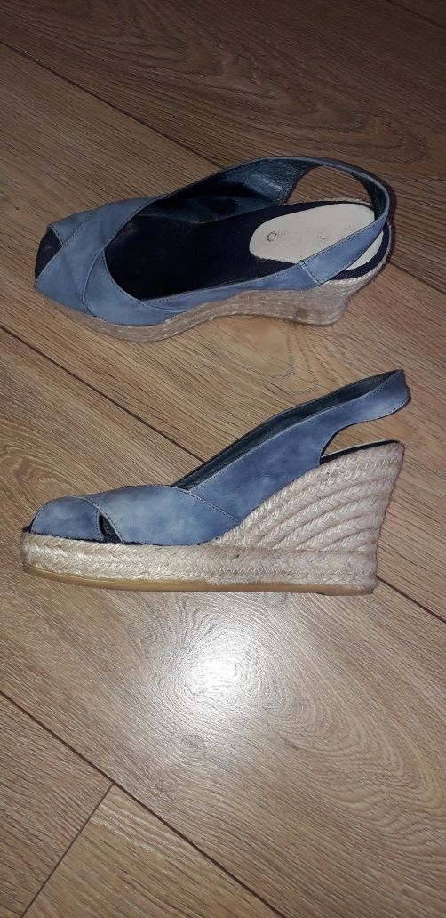 Espadryle na koturnie 37/24